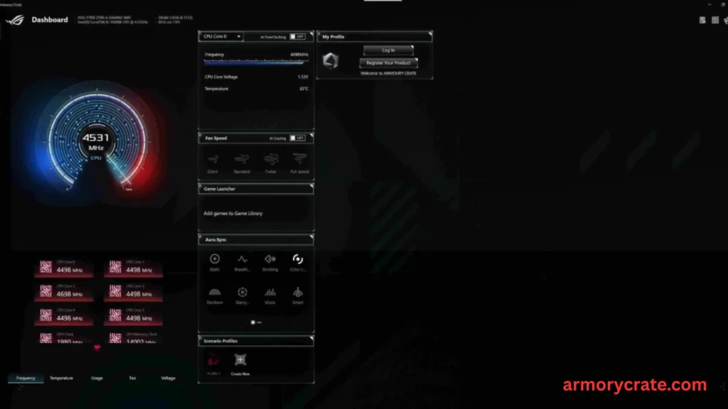 Armoury Crate 6 armory crate