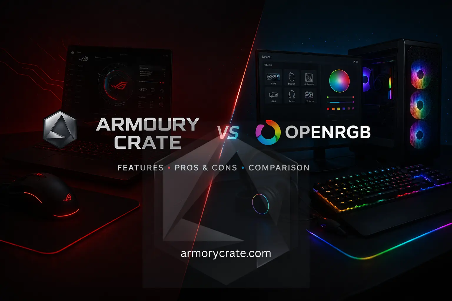 armoury crate vs openRGB